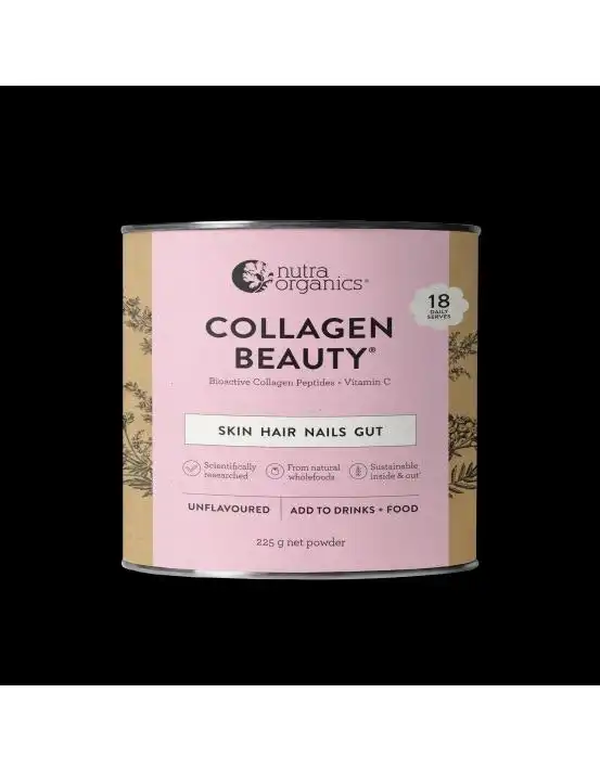 Nutra Organics Collagen Beauty Skin Hair 225g