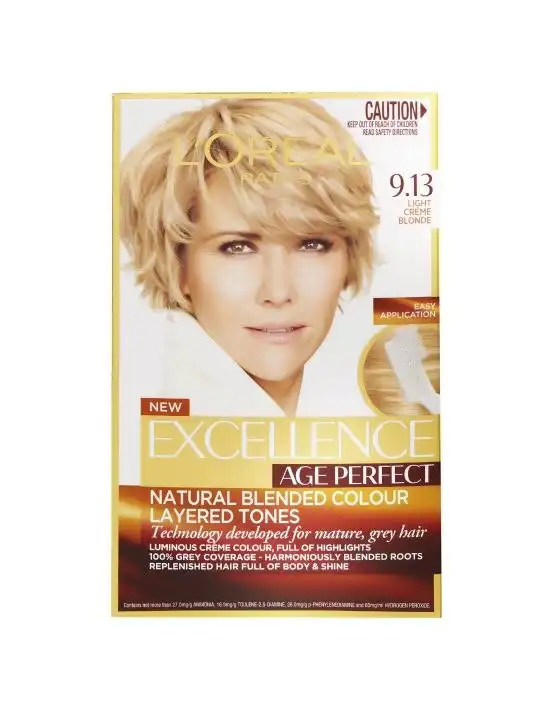 L'Oreal Excellence Age Perfect 9.13 Light Cream Blonde