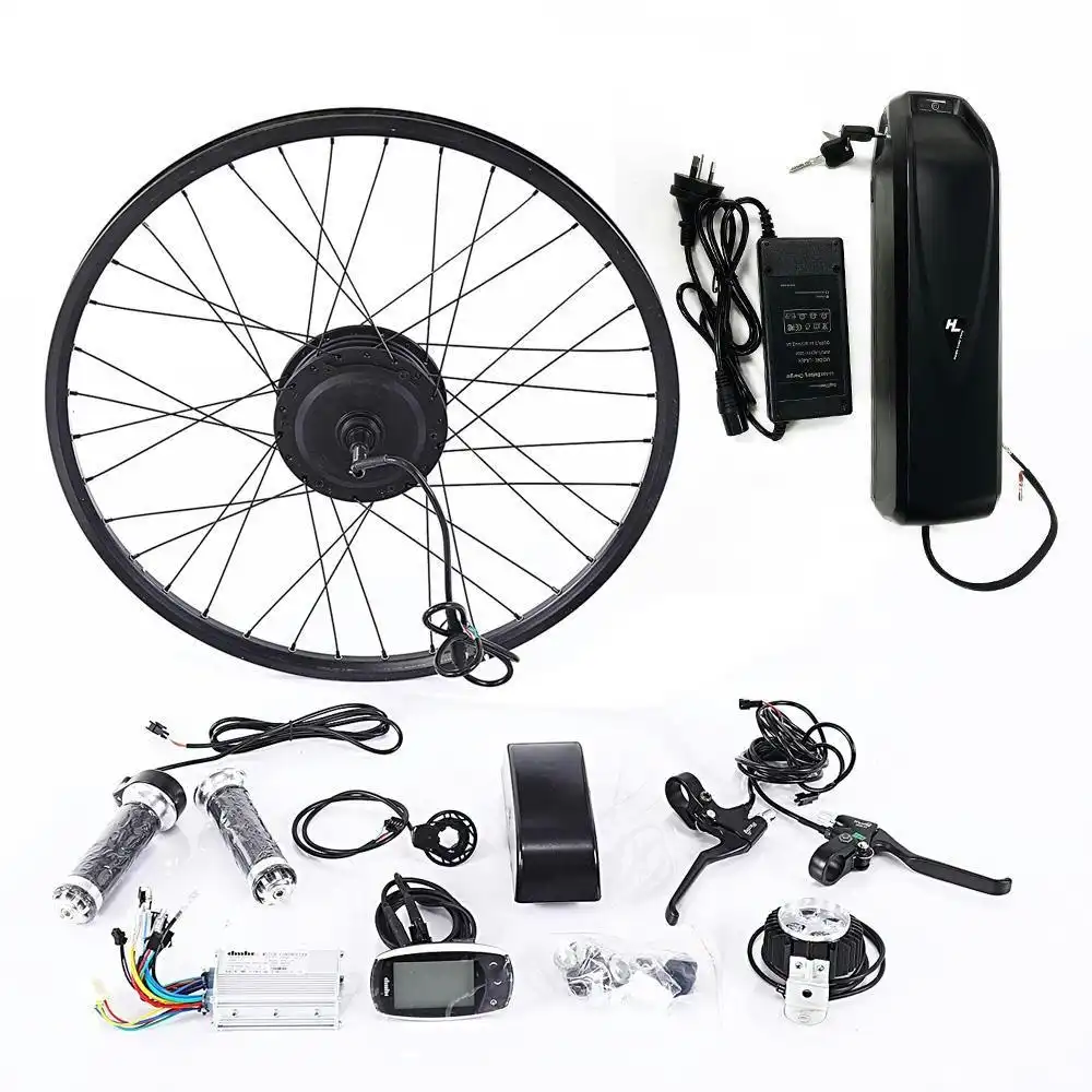 500W Motor 48V Battery Electric Bike Bicycle E-Bike Conversion Kit 26 Inch
