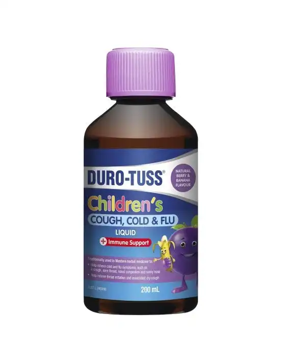 Duro-Tuss Children's Cough, Cold & Flu Liquid 200ml