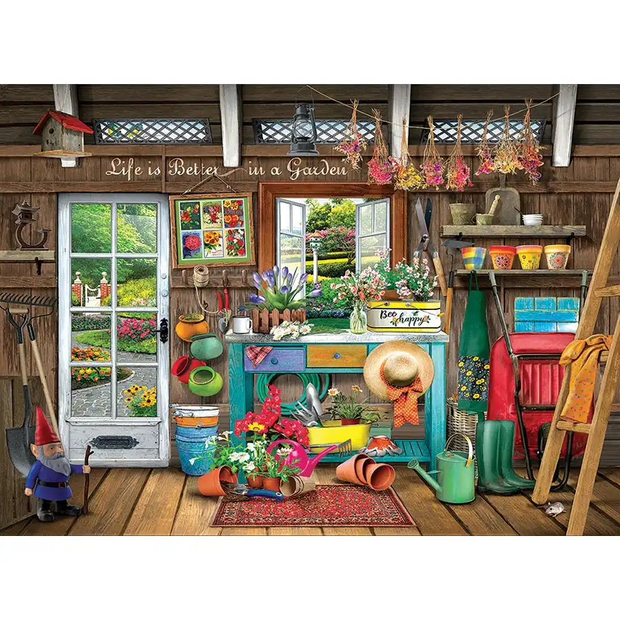 Life Is Better In the Garden 500+ pc- Jigsaws