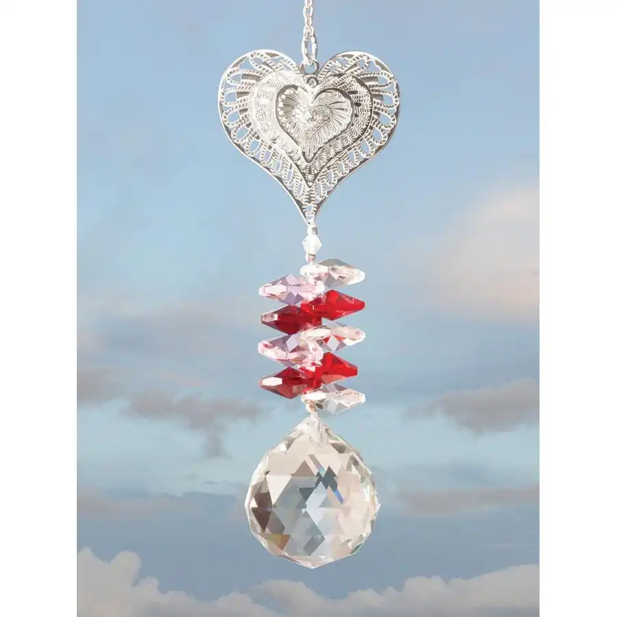 Crystal Ornament - Heart