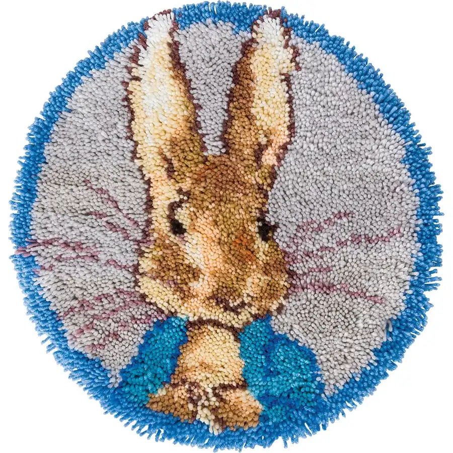 Peter Rabbit Latch Hook- Needlework