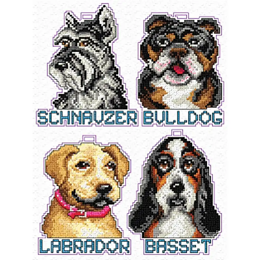 Favourite Dogs Cross Stitch- Needlework