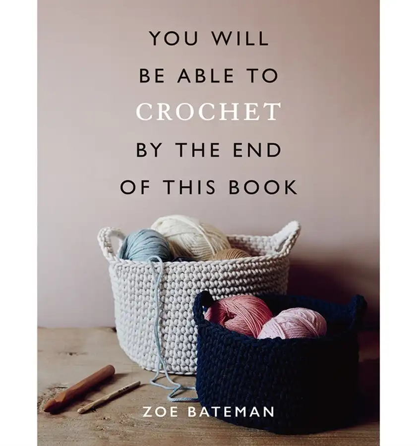 You Will Be Able To Crochet By The End of This Book- Book