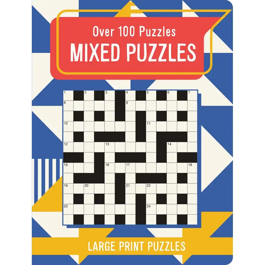 Over 100 Mixed Puzzles- Book