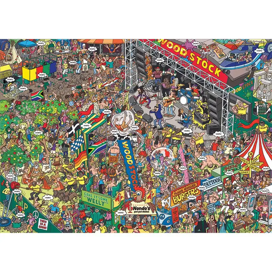 Woodstock 500pc Jigsaw Puzzle- Jigsaws