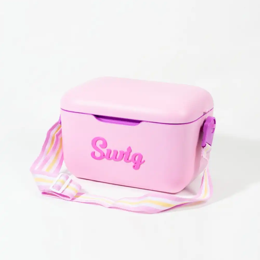 Swig Retro Pink Cooler Box 12L