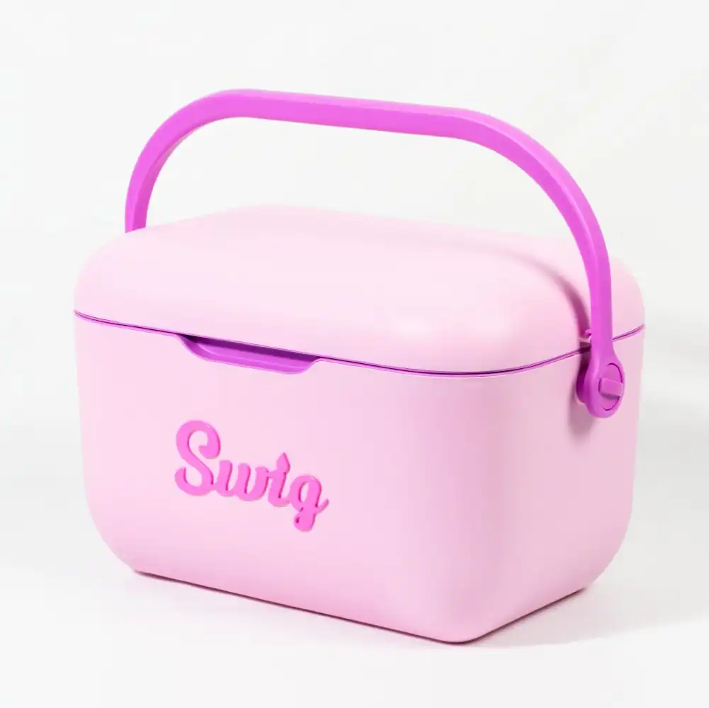 Swig Retro Pink Cooler Box 20L