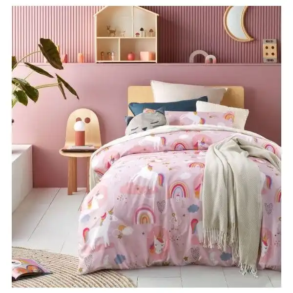 Dream Big Glow in the Dark Quilt Cover Sets by Happy Kids
