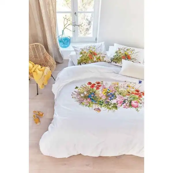 Amazing Flowers Multi Marjolein Bastin Cotton Quilt Cover Sets by Bedding House