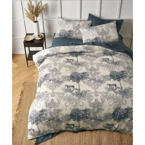 Matteo Printed Microfibre Quilt Cover Set by The Big Sleep