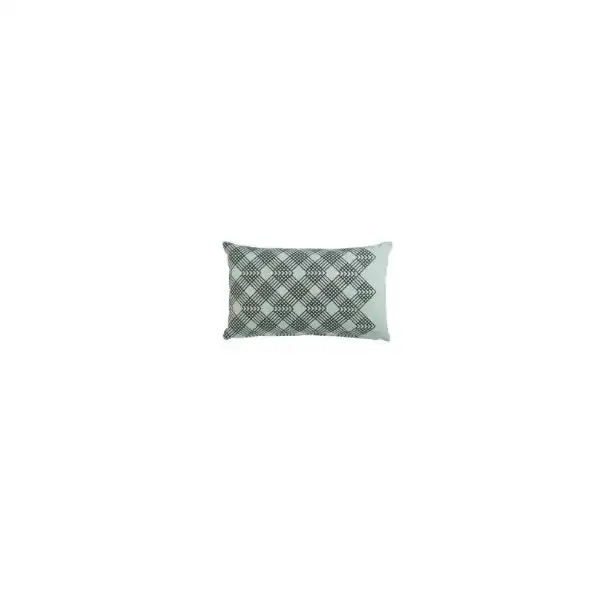 Valence Mint Green Cotton Cushions by Bedding House