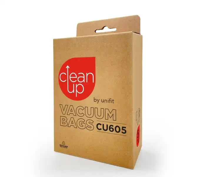 CleanUp by Unifit CU 605 Replacement Vacuum Bags (5 Pack)