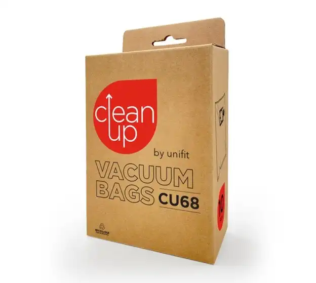 CleanUp by Unifit CU 68 Replacement Vacuum Bags (10 Pack)