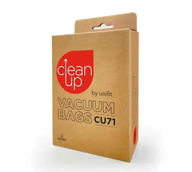 CleanUp by Unifit CU 71 Replacement Vacuum Bags (5 Pack)
