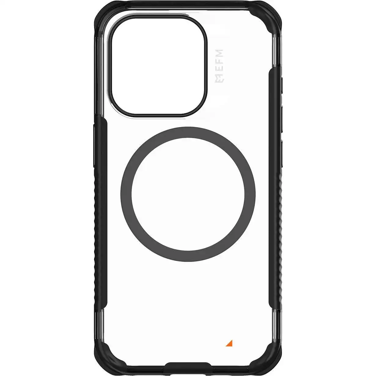 EFM Cayman Case with D3O BIO for iPhone 15 Pro - Clear Black