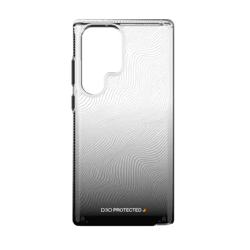 EFM Aspen Case Armour D3O Crystalex Samsung Galaxy S23 Ultra -  Black Gradient