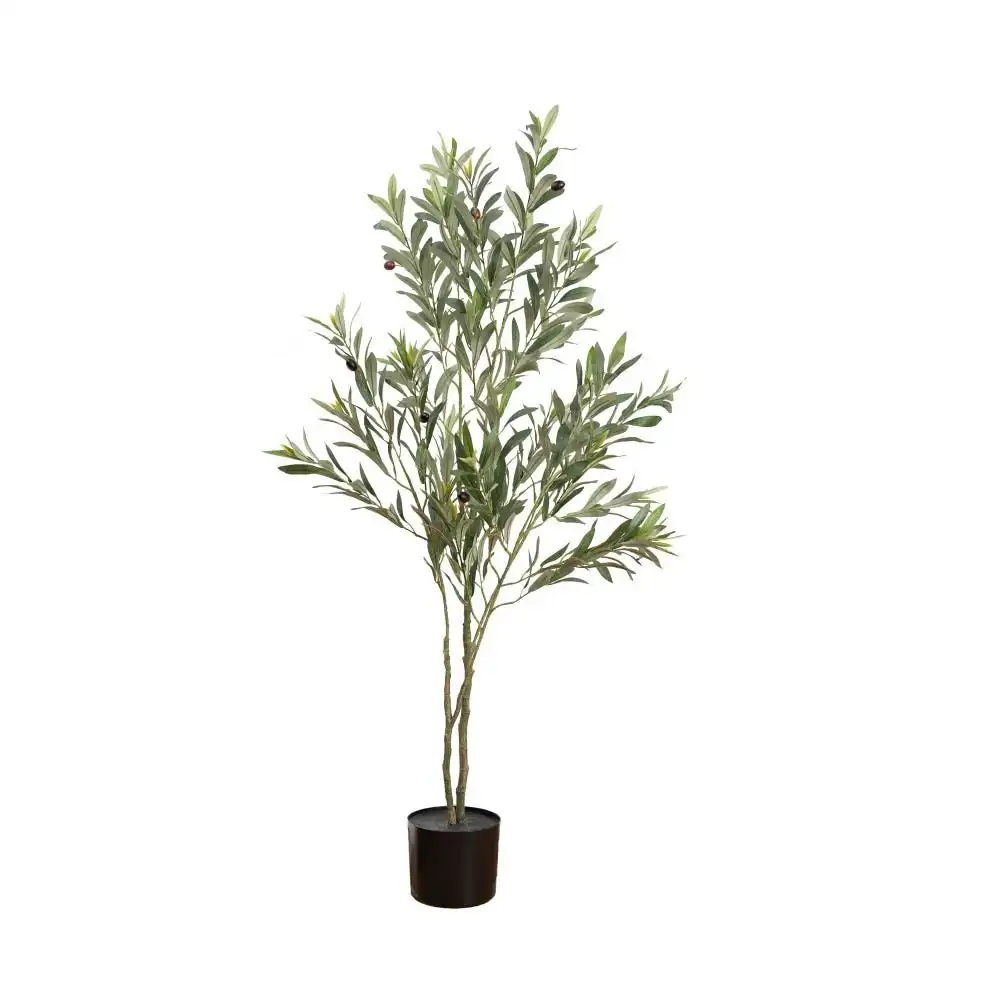 Glamorous Fusion Olive Tree 122cm Artificial Faux Plant Decorative Green