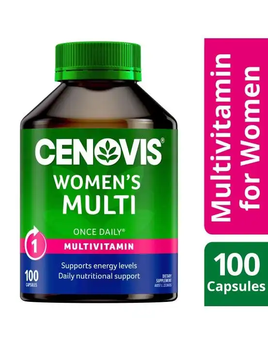 Cenovis Once Daily Women's Multi 100 Capsules