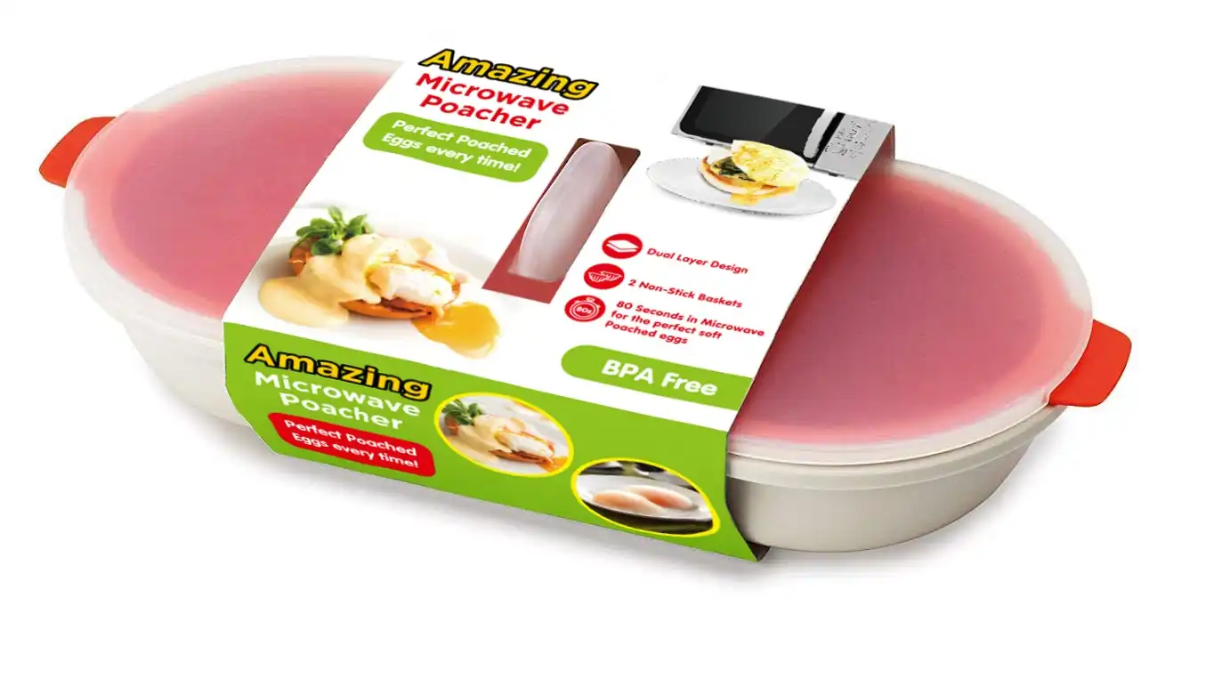 Innobella Amazing Microwave Egg Poacher - BPA free