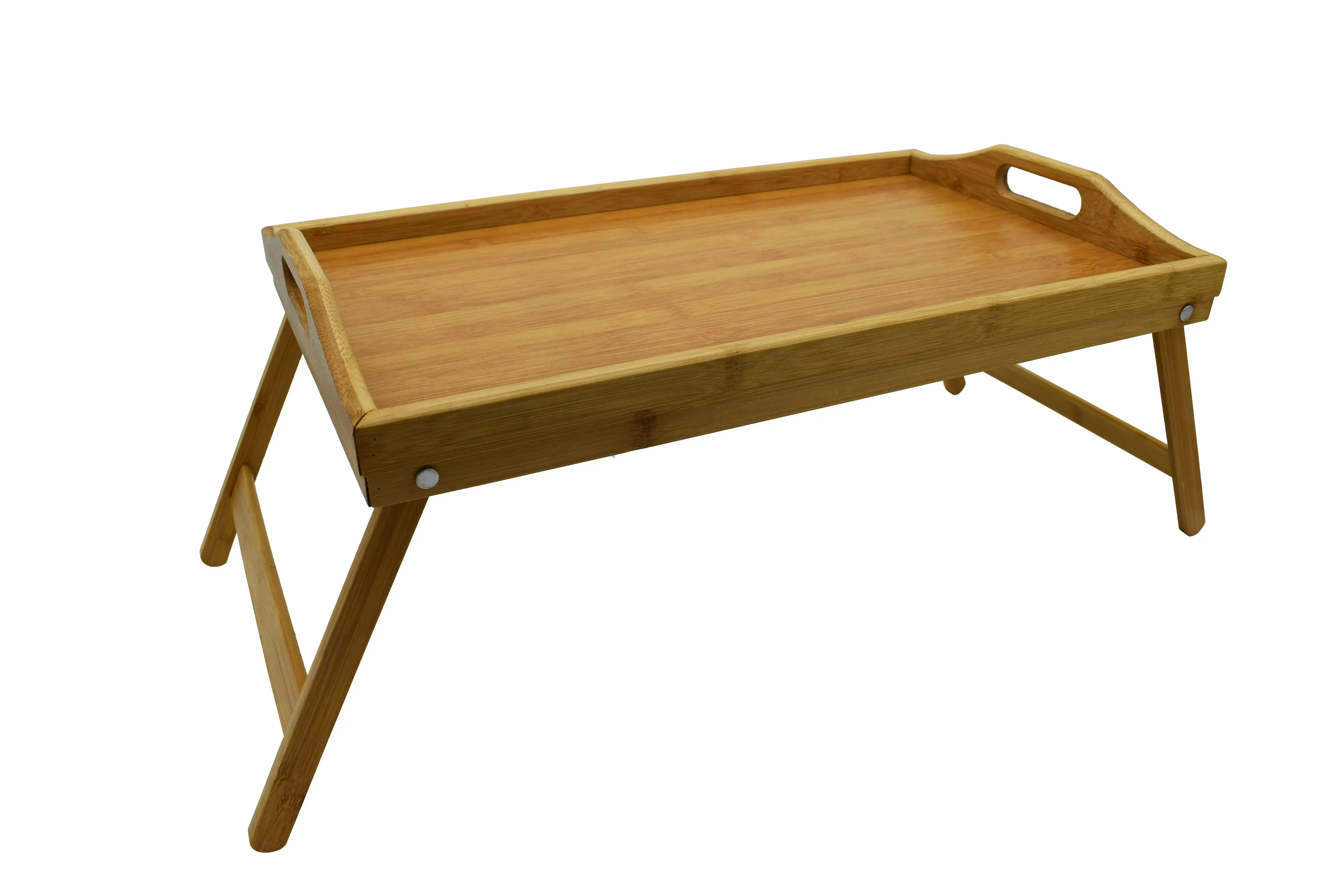 Vistara Bamboo Bed Tray with foldable legs