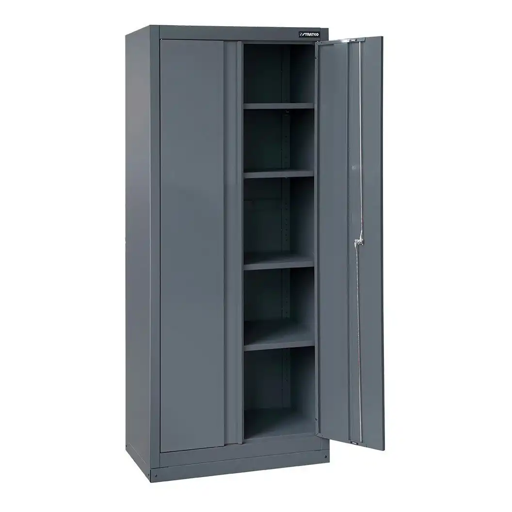 Grey Two Door Cabinet