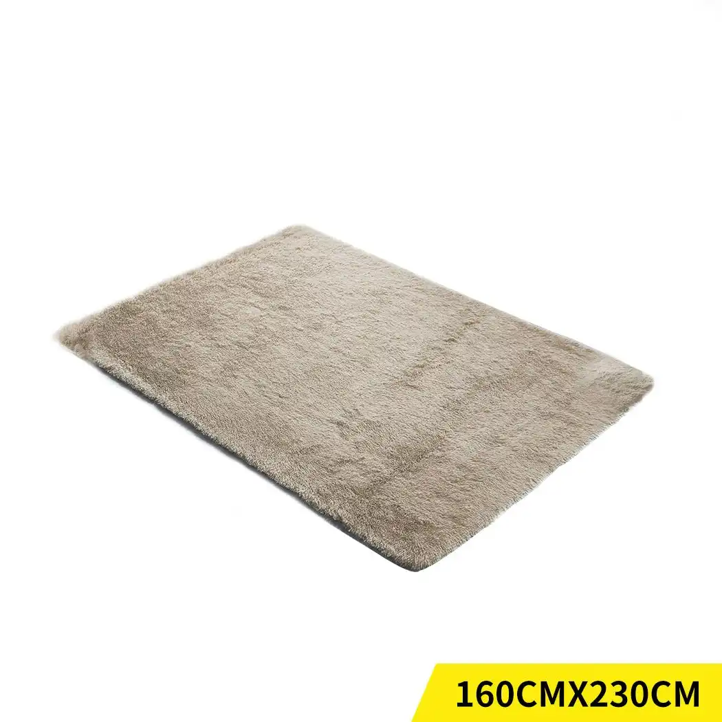 Marlow Floor Rugs Shaggy Rug Large Mat Shag Carpet Bedroom Living Room 160x230cm (E0044-XL-TA)