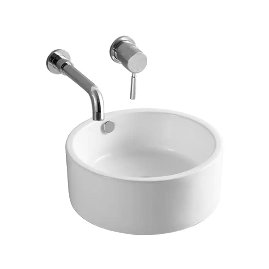 Traderight Group  Ceramic Basin Bathroom Wash Counter Top Hand Wash Bowl Sink Vanity Above Basins (CBR002)
