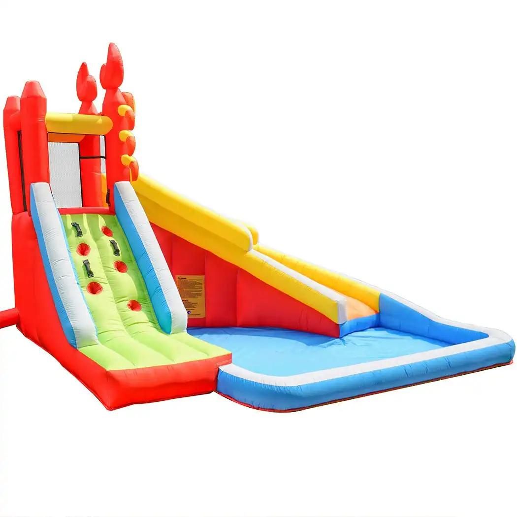 BoPeep Inflatable Water Slide Kids Jumping Castle Outdoor Park Pool Toys Splash (KD1035)