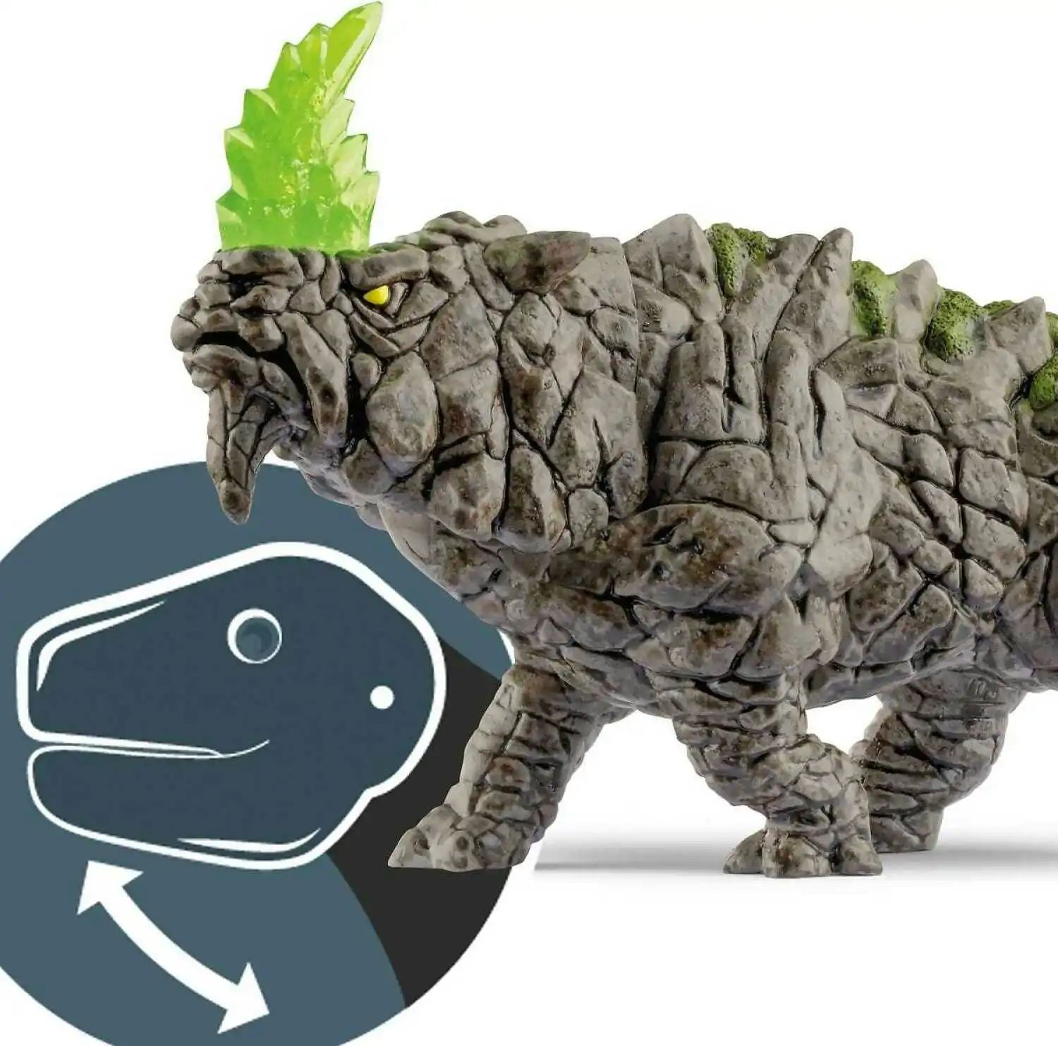 Schleich - Battle Rhino Animal Figurine