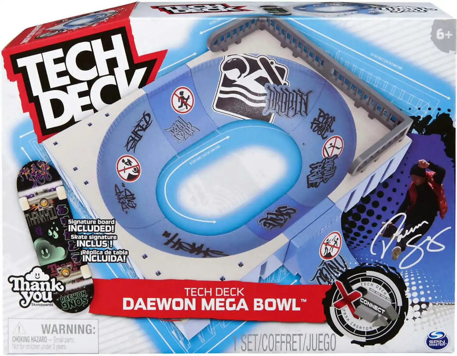 Tech Deck - Daewon Song X-connect Mega Bowl Playset