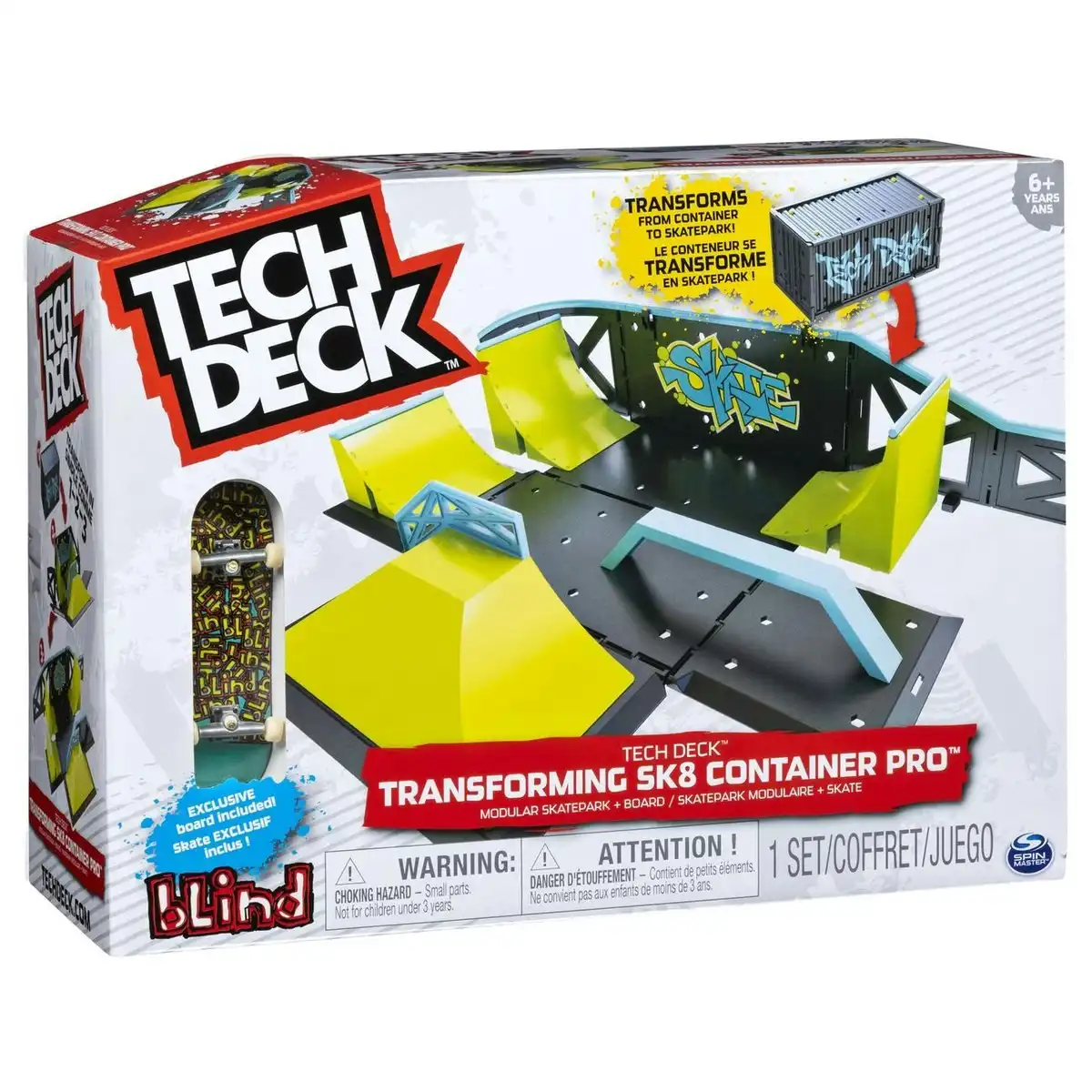 Tech Deck - Transforming Street Container Pro