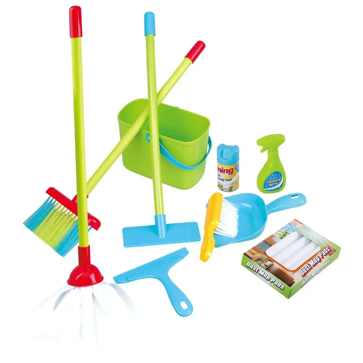 Little Helper Cleaning Set 10 Pieces  Playgo Toys Ent. Ltd