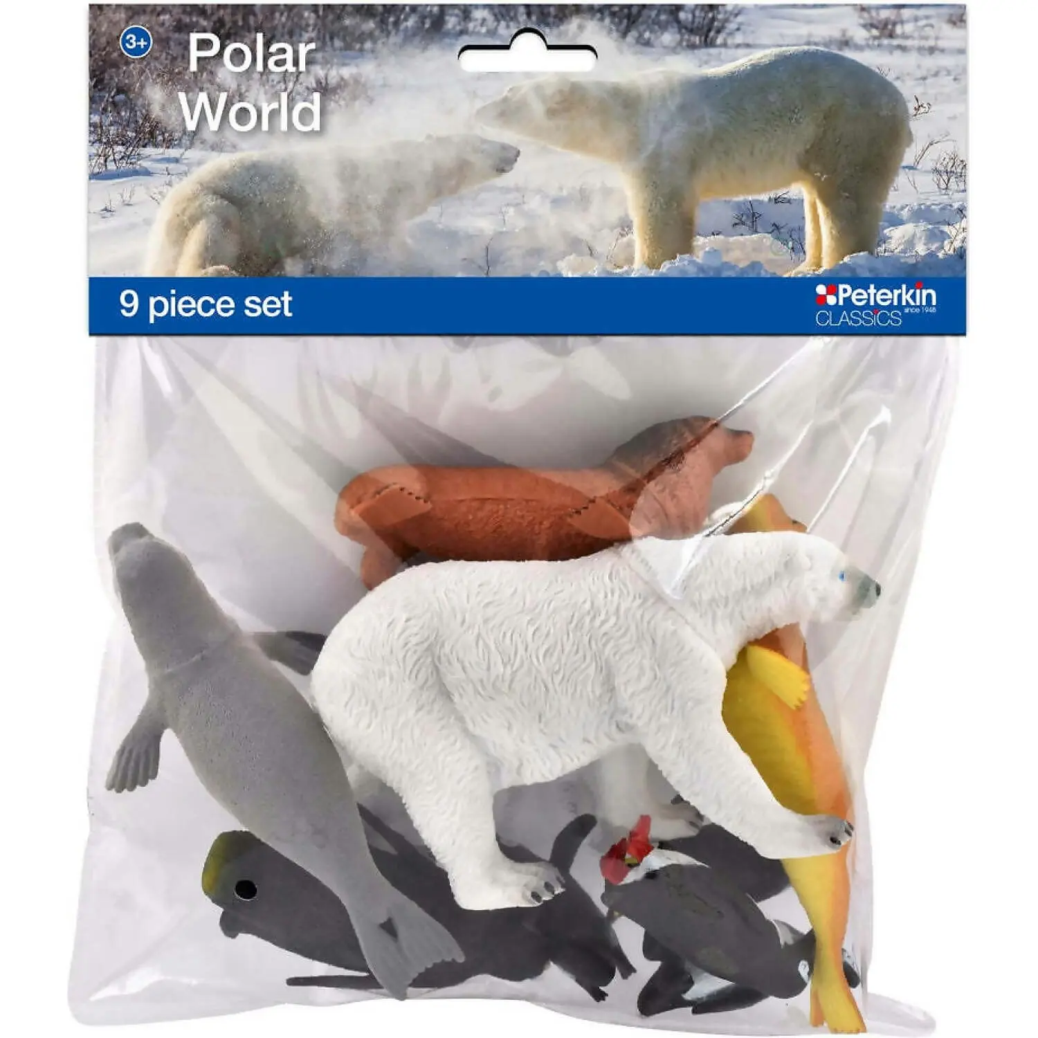 Peterkin Classics Polar World Piece Figure Set Tates Toys - Main Image