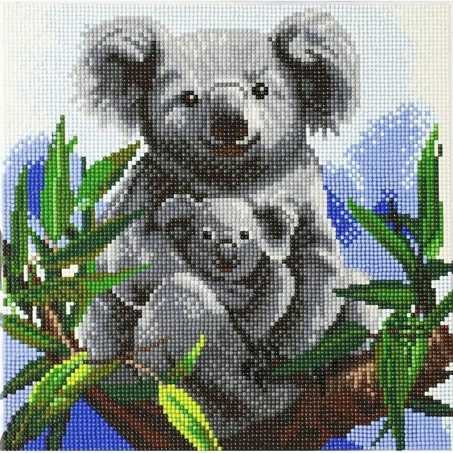 Craft Buddy - Crystal Art Cuddly Koalas 30x30cm Kit