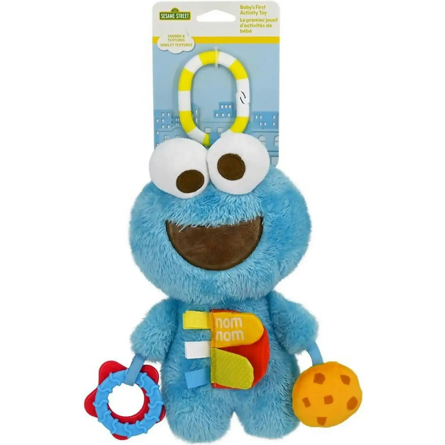 Sesame Street - Cookie Monster Developmental Activity Toy - Jasnor
