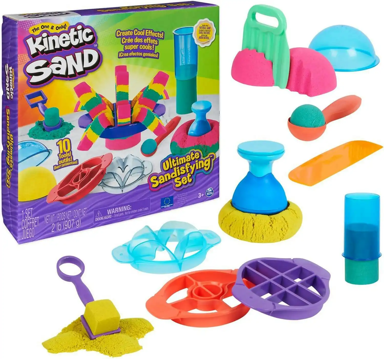 Kinetic Sand - Ultimate Sandisfying Set - Spin Master