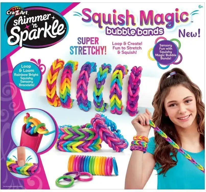 Cra-z-art - Shimmer 'n Sparkle Squish Magic Bubble Bands