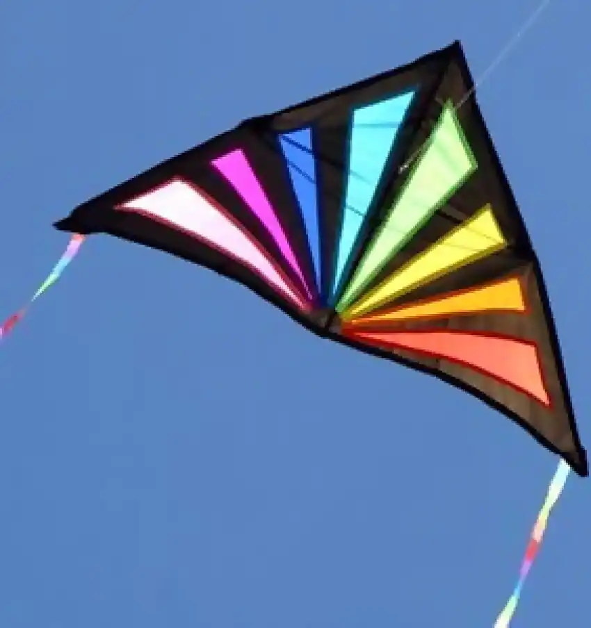 Windspeed - Sunrise Delta Kite Single Line - Ocean Breeze Model 7520