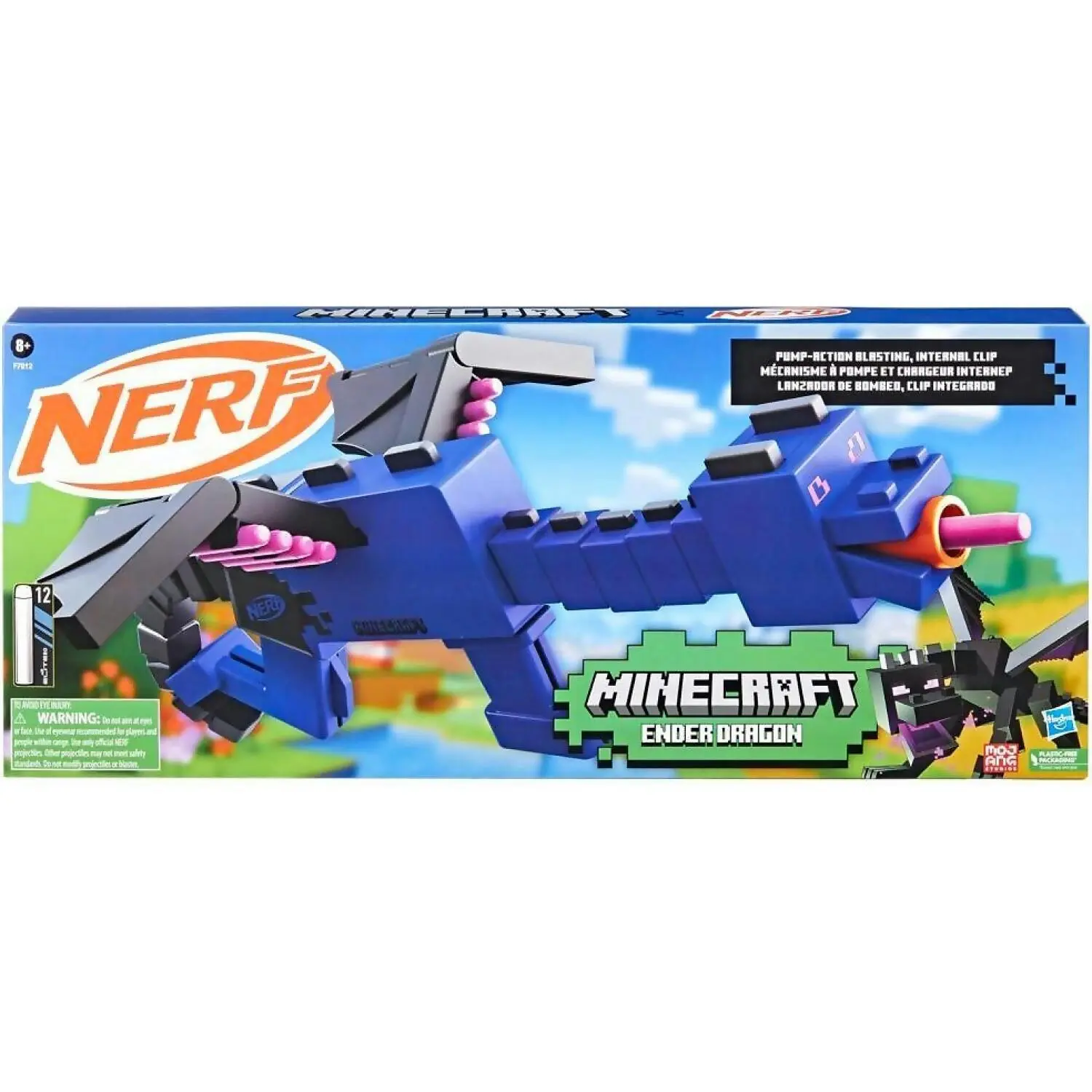 Hasbro Nerf - Pistola De Dardos Minecraft Stormlander F4735 - 10