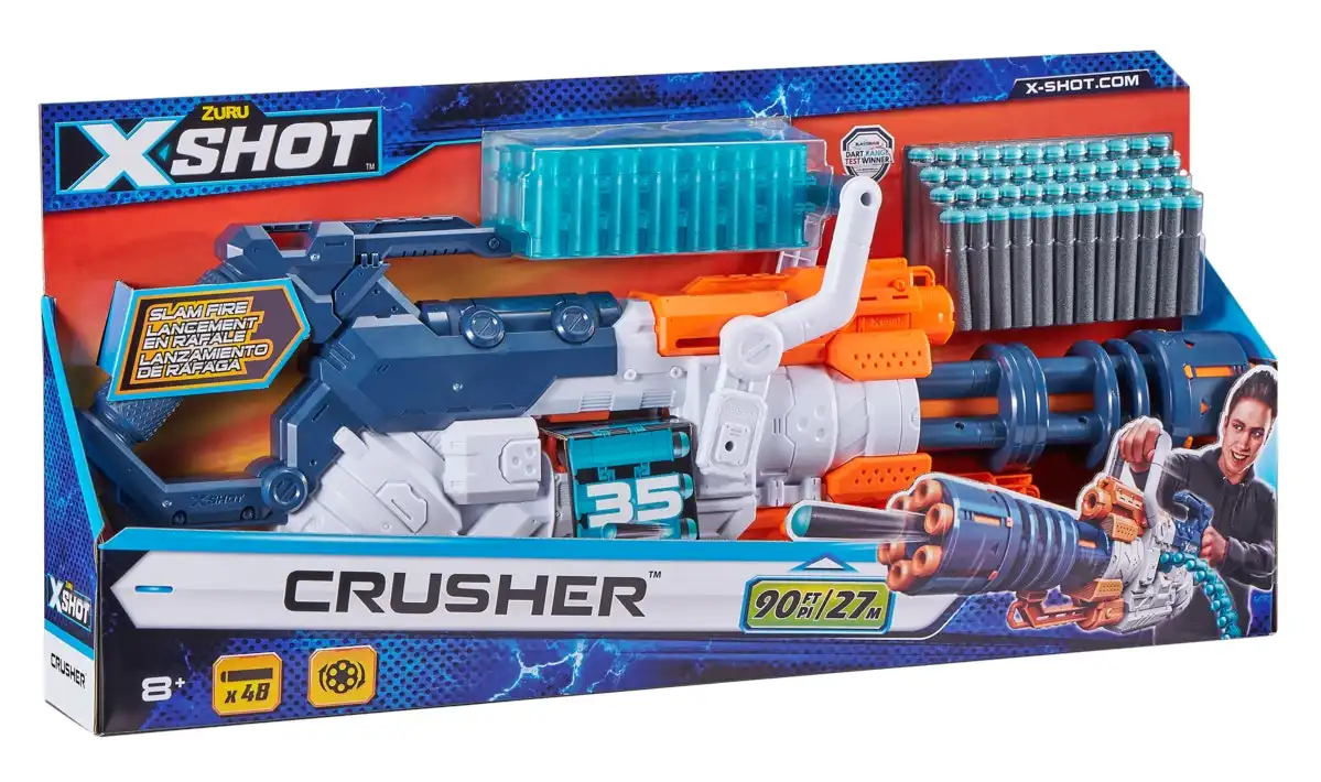 ZURU - X-shot Crusher Dart Blaster Gun