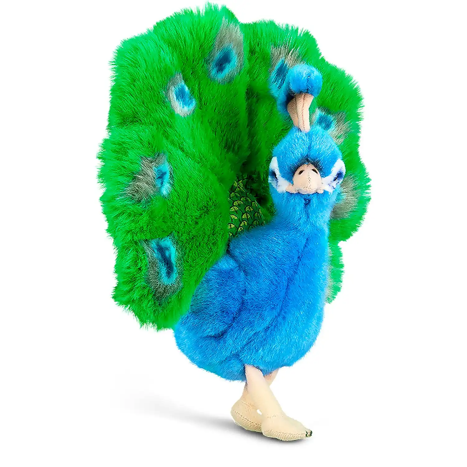 Living Nature - Plush Peacock 20cm Plush