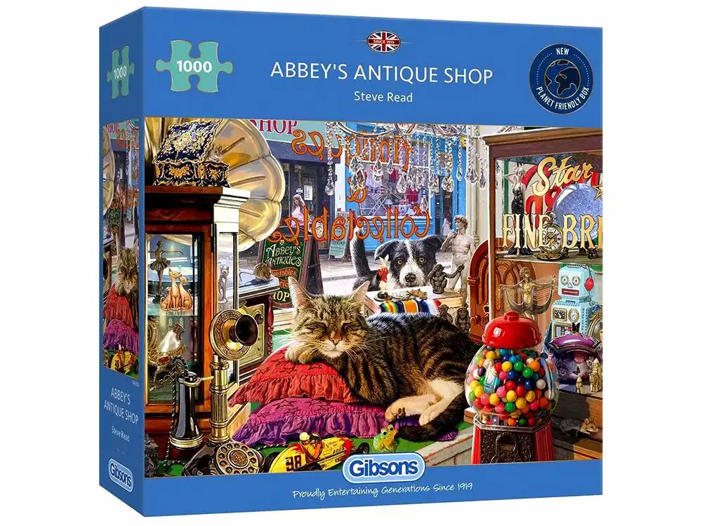 Gibsons - Abbeys Antique Shop Jigsaw Puzzle 1000 Pieces