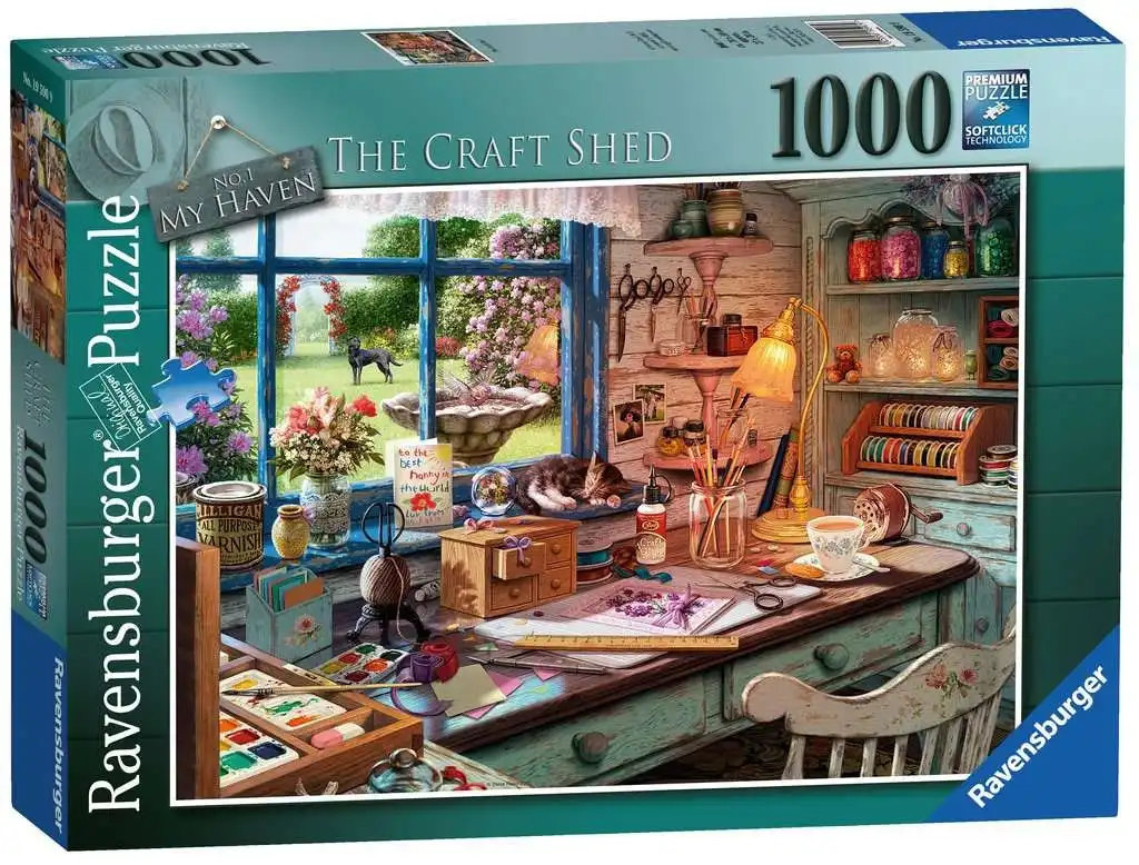 Ravensburger - The Craft Shed Jigsaw Puzzle 1000 Pieces