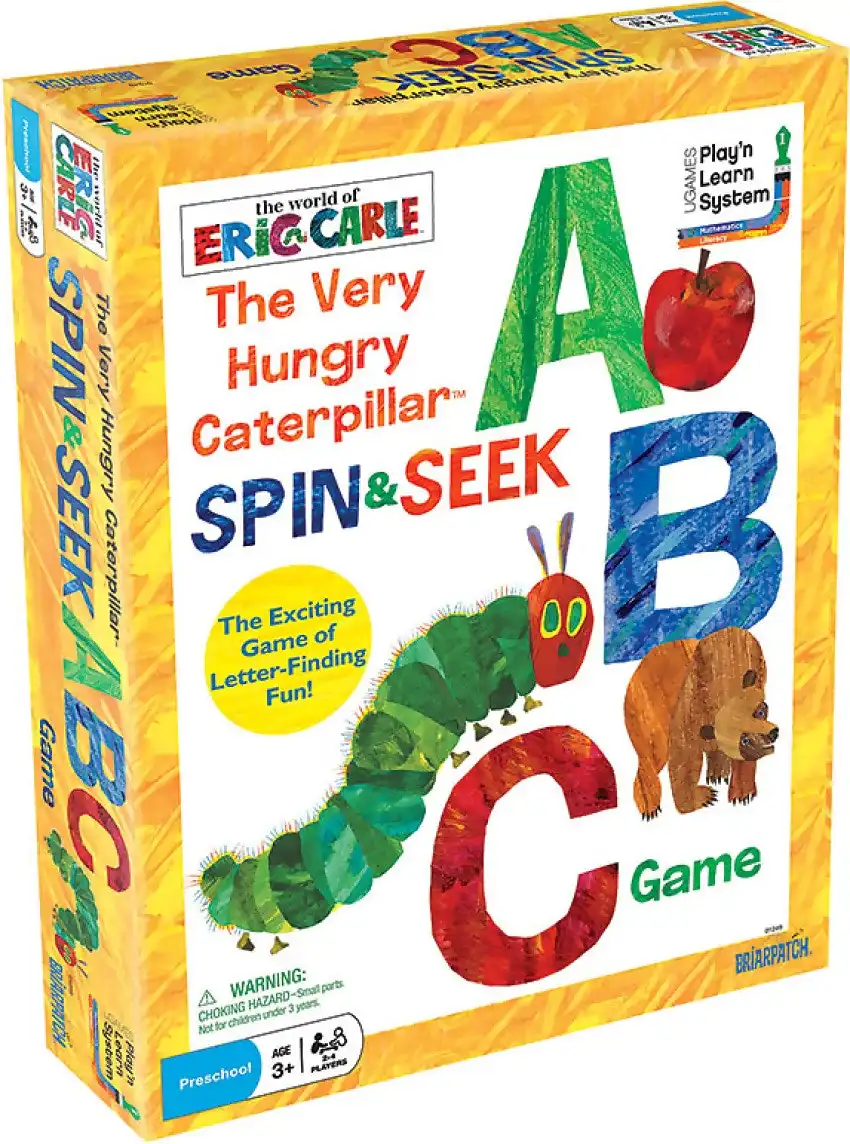 U Games - The Very Hungry Caterpillar Spin & Seek Abc Game - Briarpatch