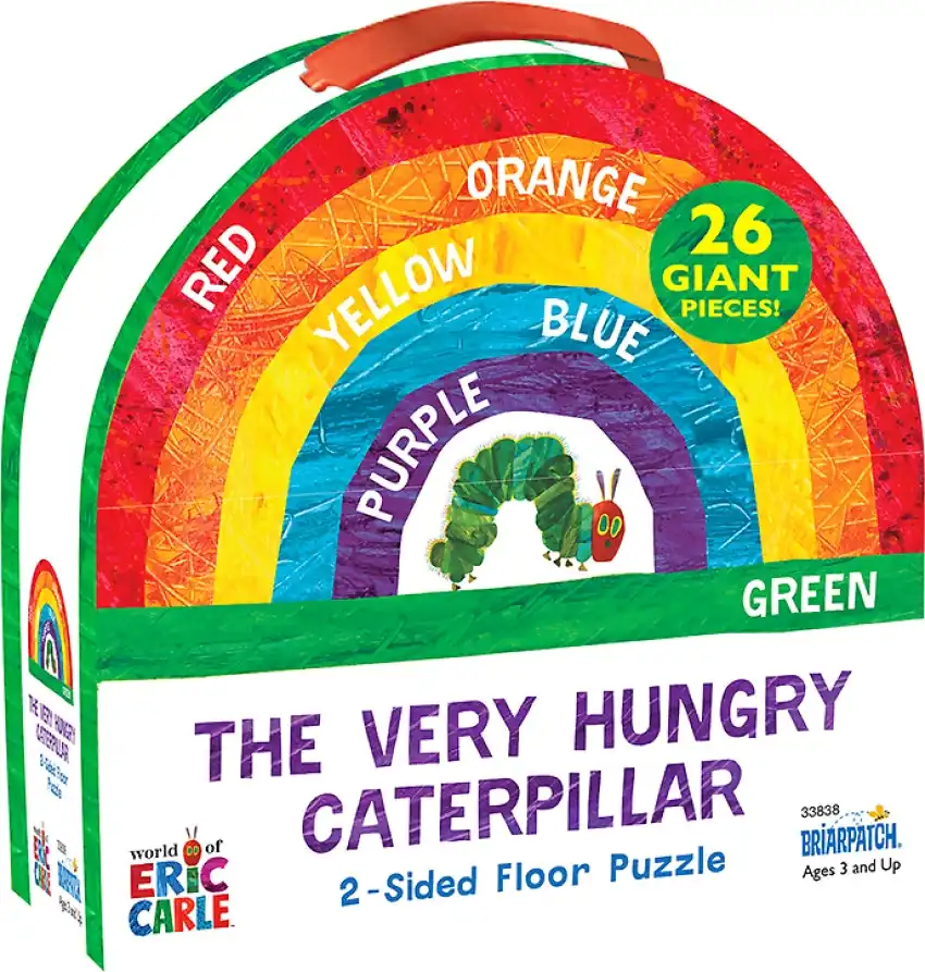 U Games - The Very Hungry Caterpillar 2-sided Floor Puzzle 26pc - Briarpatch