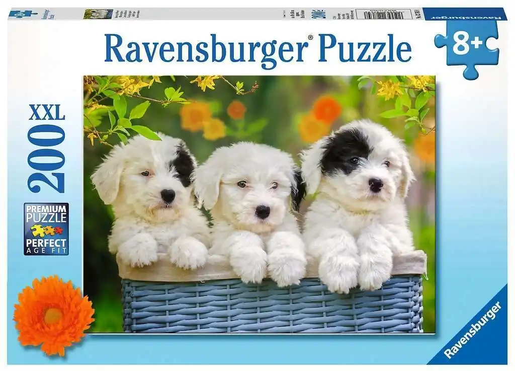 Ravensburger - Cuddly Puppies Jigsaw Puzzle 200 Pieces