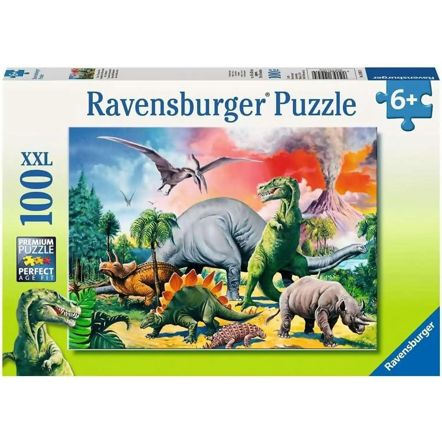 Ravensburger - Among The Dinosaurs Jigsaw Puzzle Xxl 100pc