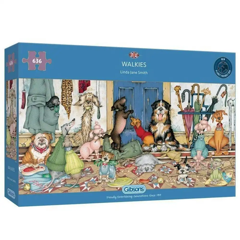 Gibsons - Walkies - Jigsaw Puzzle 636 Pieces